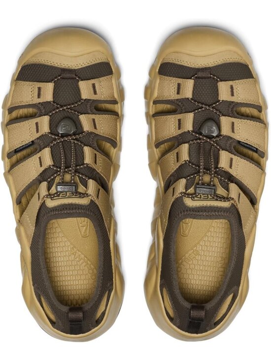 Men\'s Canteen And Khaki Hyper port Closed Toe Breathable Easy On Sandal Shoes main image 4